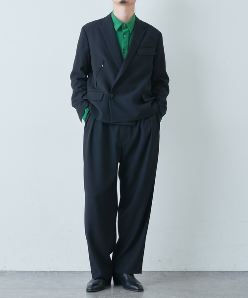 CULLNI（クルニ） テーラードジャケット 1 ブルー メンズ : ZOZOTOWN