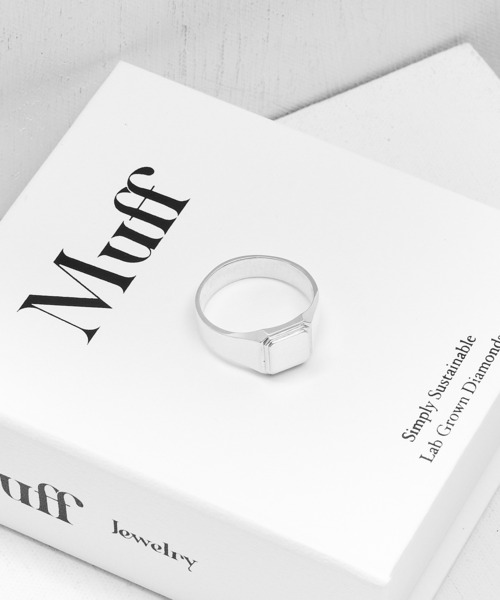 指輪 リング Muff マフ / シルバー925シグネットリング R5A メンズ