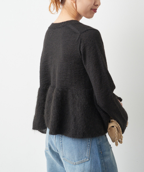 ma_sa　スラックス&ペプラムニット セール】 SHIPS Colors:〈手洗い可能〉ペプラムニット （ニット