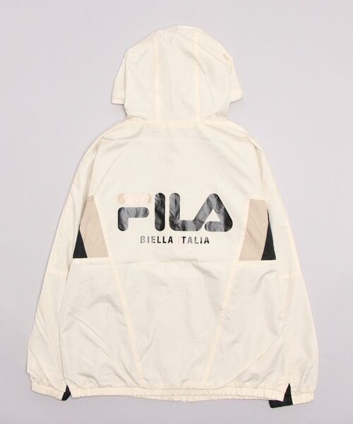 「FILA」 ブルゾン M ホワイト レディース_画像4