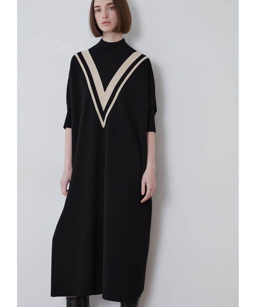 LE PHIL（ル フィル） ニットワンピース 1 ブラック レディース