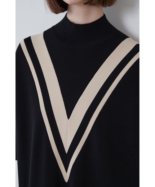 「LE PHIL」 ニットワンピース 1 ブラック レディース_画像9