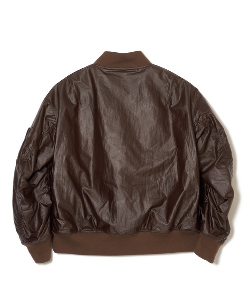 MSML ma1 ma-1 GLOSSY MA1 JACKET メンズ : ZOZOTOWN Yahoo!店 - 通販