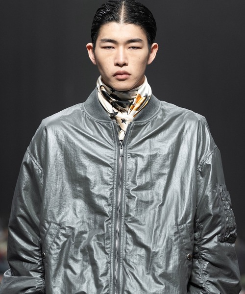 MSML ma1 ma-1 GLOSSY MA1 JACKET メンズ : ZOZOTOWN Yahoo!店 - 通販