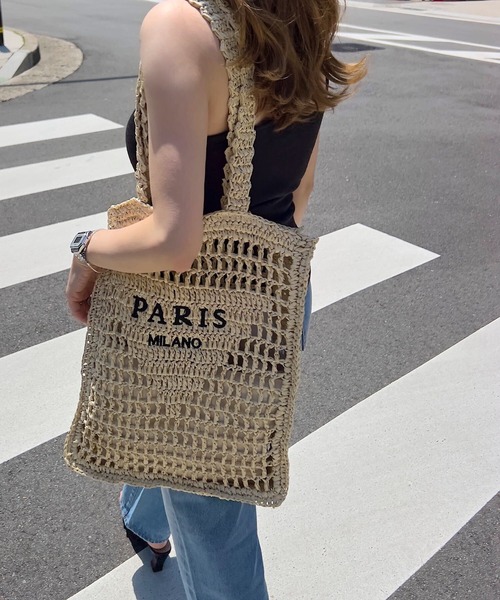 「KOBE LETTUCE」 トートバッグ F ベージュ レディース_画像6