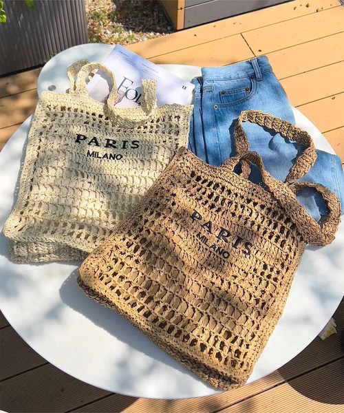 「KOBE LETTUCE」 トートバッグ F ベージュ レディース_画像8