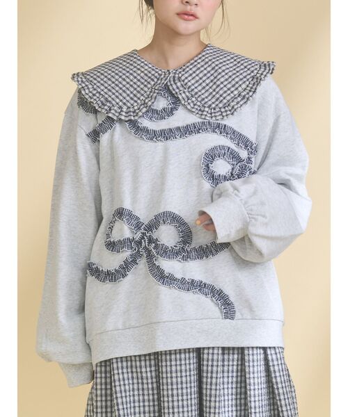 merry jenny（メリージェニー） トレーナー スウェット くるくるリボン