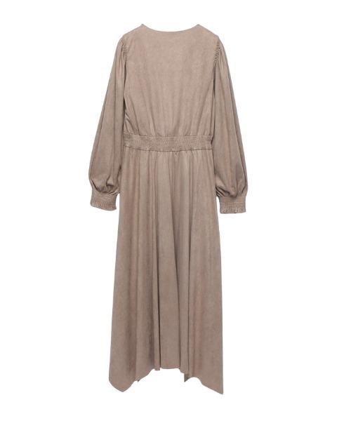 新品未使用 anuans キュロット MEDIUM ベージュ レディース anuans（アニュアンス） 長袖ワンピース FREE ベージュ レディース