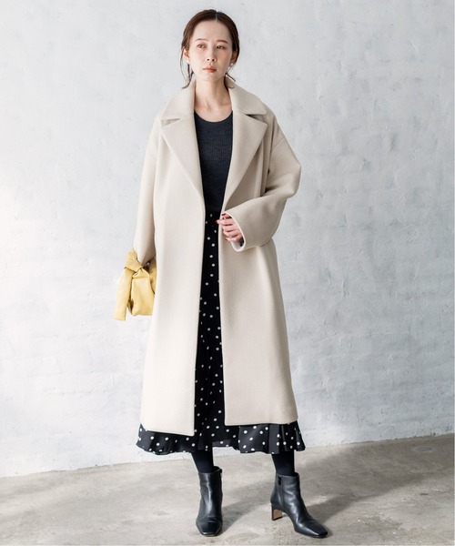 IENA（イエナ） チェスターコート 34 ベージュ レディース : ZOZOTOWN