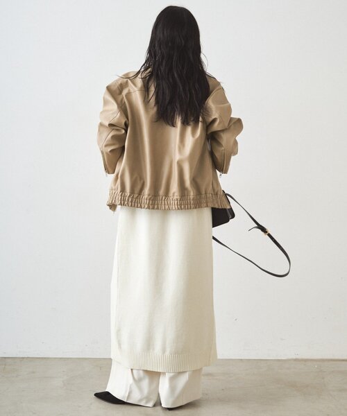 Loungedress（ラウンジドレス） コート アウター フェイクレザー