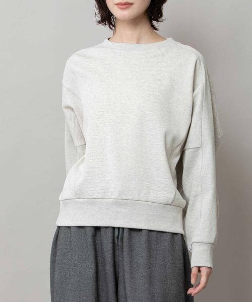 「Munich」 スウェットカットソー FREE オートミール レディース_画像2