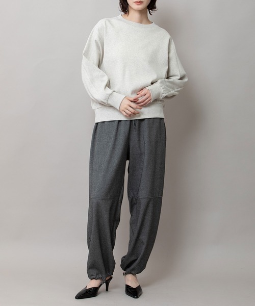 「Munich」 スウェットカットソー FREE オートミール レディース_画像3