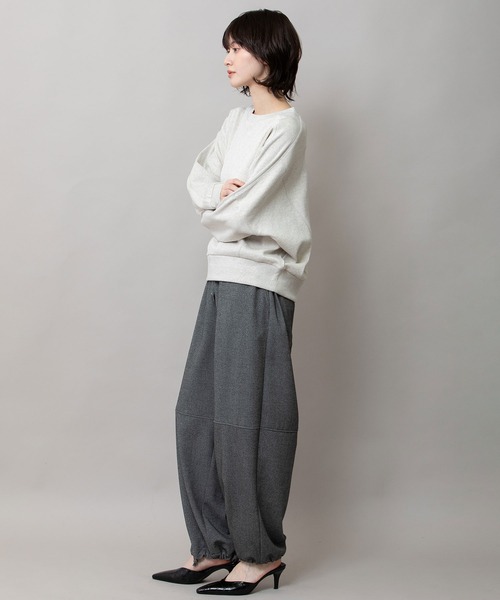 「Munich」 スウェットカットソー FREE オートミール レディース_画像5