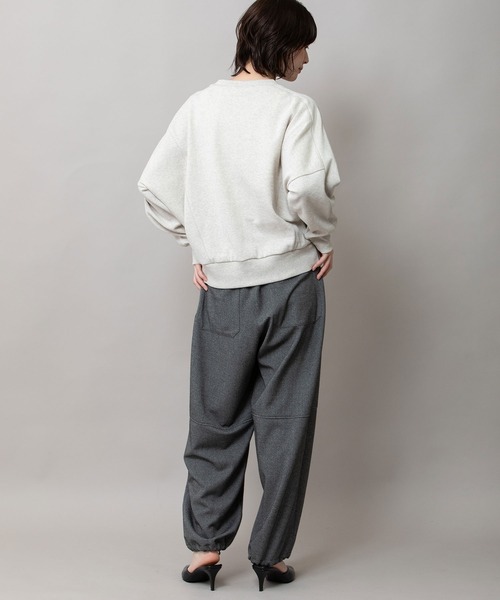 「Munich」 スウェットカットソー FREE オートミール レディース_画像7