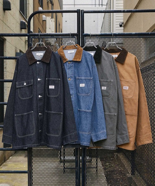 「MONO-MART」 デニムジャケット「retock’sコラボ」 L サックスブルー メンズ_画像3