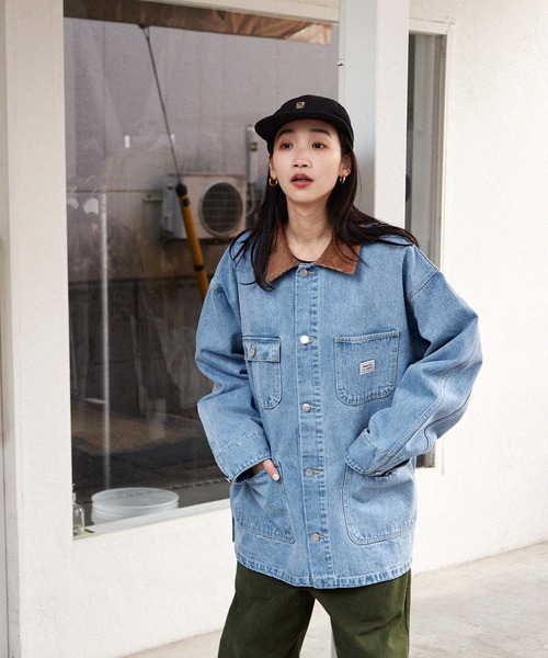 「MONO-MART」 デニムジャケット「retock’sコラボ」 L サックスブルー メンズ_画像9