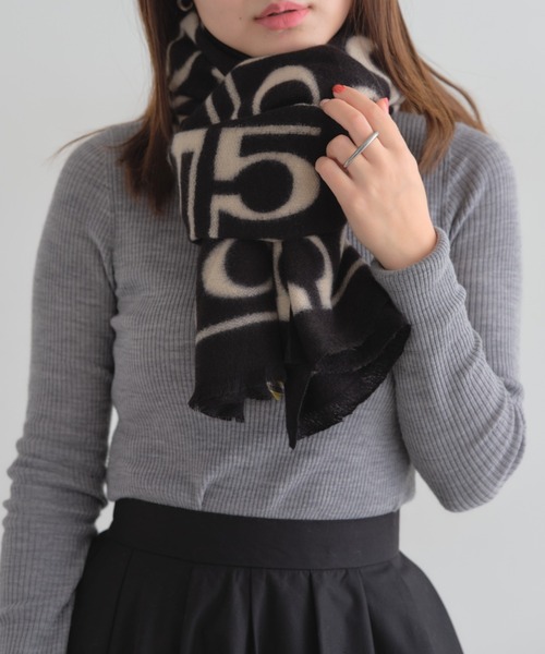 deux amour ストール マフラー モノグラムストール レディース