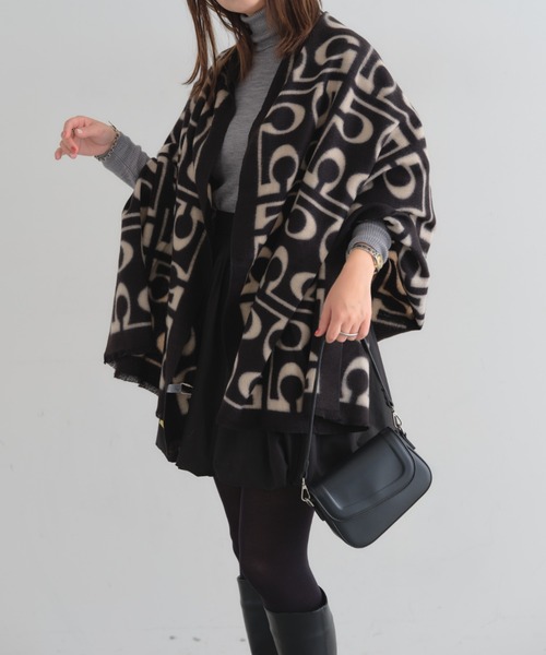 deux amour ストール マフラー モノグラムストール レディース