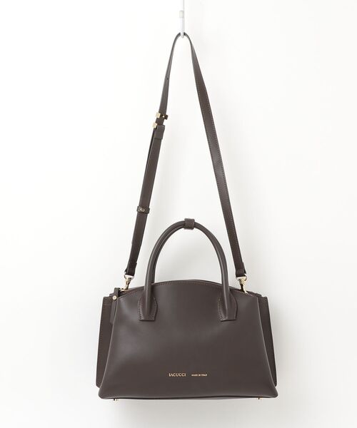 IACUCCI（イアクッチ） 2WAYバッグ FREE ダークブラウン レディース