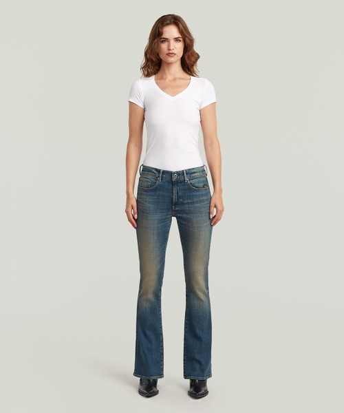 ジーンズ デニム デニムパンツ 3301 Flare Jeans/ヴィンテージライクフレアスキニージーンズ/L28 レディース_6
