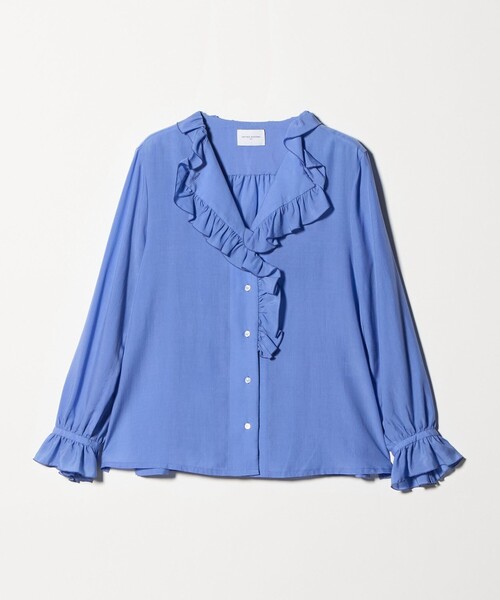 UNITED ARROWS（ユナイテッドアローズ） ブラウス シャツ フリルカラー