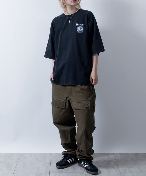 「Starting Over」 「HALHAM」半袖Tシャツ M ブラック系その他 メンズ_画像2