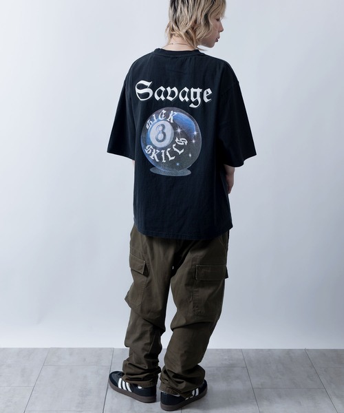 「Starting Over」 「HALHAM」半袖Tシャツ M ブラック系その他 メンズ_画像4