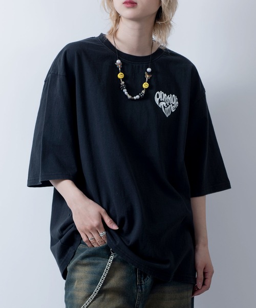 「Starting Over」 「HALHAM」半袖Tシャツ M ブラック系その他 メンズ_画像9