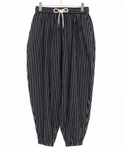CAMBIO（カンビオ） パンツ mp14479- コットンリネンストライプ