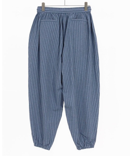 CAMBIO（カンビオ） パンツ mp14479- コットンリネンストライプ
