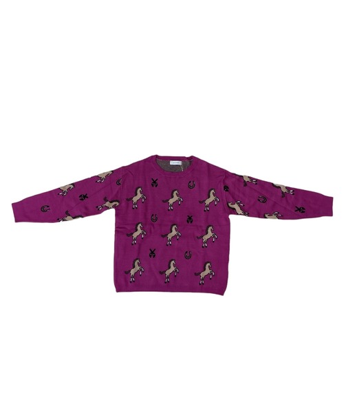 「DOLLUPOOPS」 長袖ニット 38 グリーン レディース_画像4