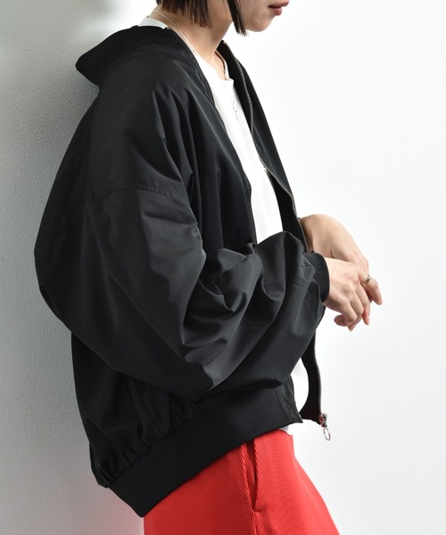 「INTERPLANET」 ブルゾン FREE カーキ レディース_画像8