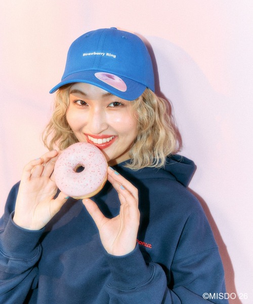 LEPSIM（レプシィム） キャップ 帽子 「Mister Donut」ステッカー付き