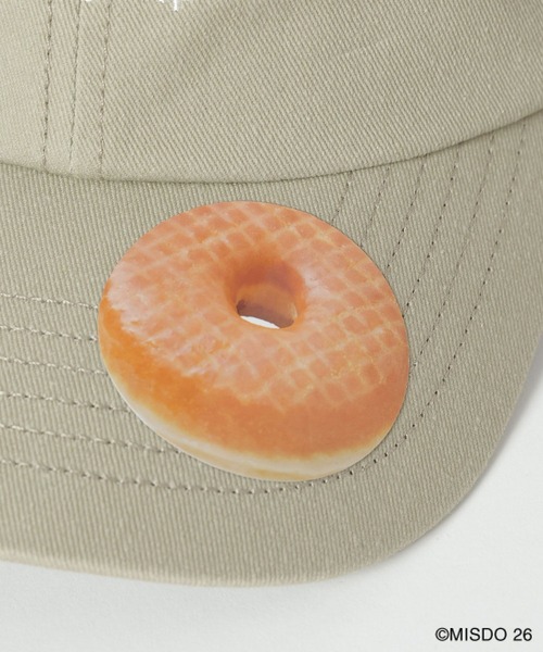 LEPSIM（レプシィム） キャップ 帽子 「Mister Donut」ステッカー付き