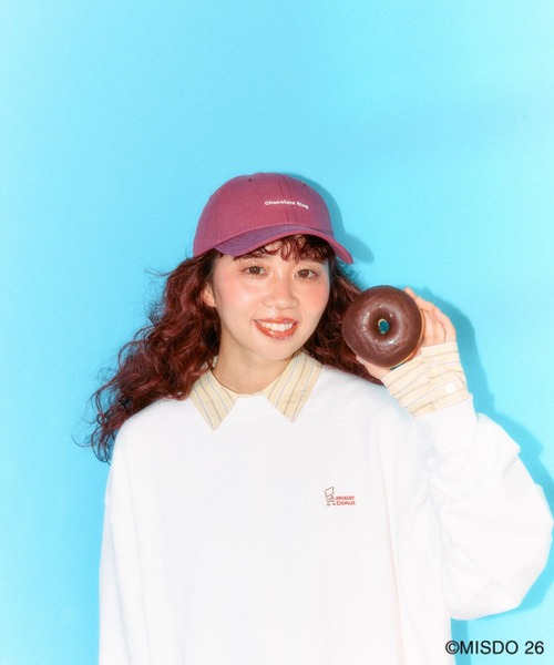 LEPSIM（レプシィム） キャップ 帽子 「Mister Donut」ステッカー付き