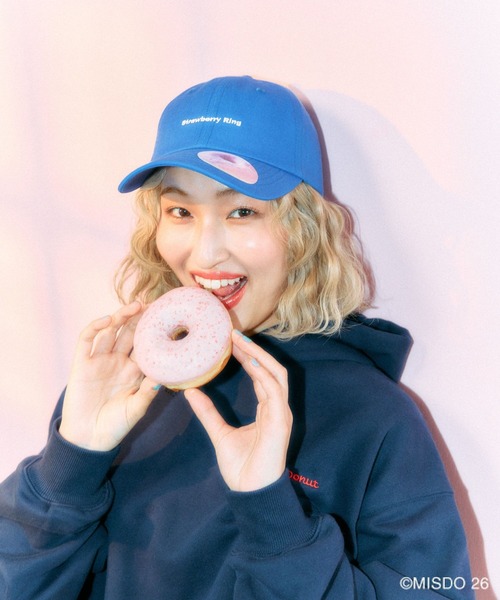 LEPSIM（レプシィム） キャップ 帽子 「Mister Donut」ステッカー付き