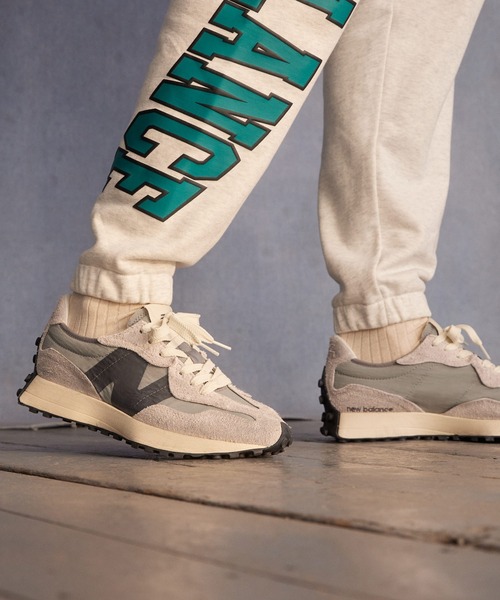 「New Balance」 ローカットスニーカー 23.5cm グレー レディース_画像9