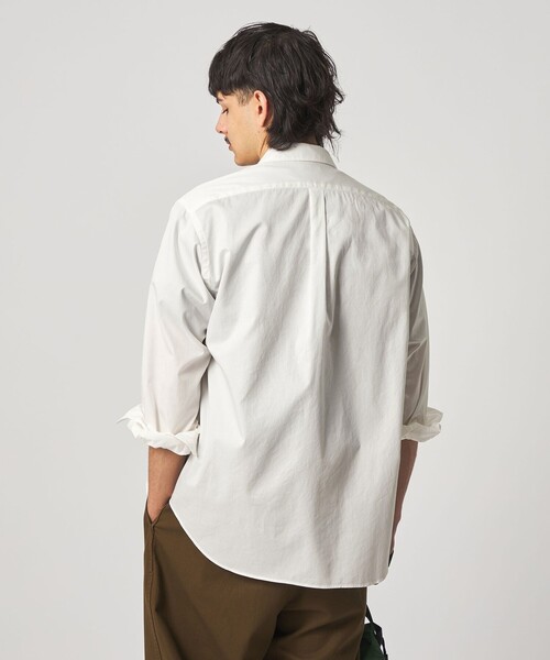 シャツ 「Steven Alan」 80 コンパクトヤーン ツイル レギュラーカラー シャツ NARROW メンズ | STEVEN ALAN | 06