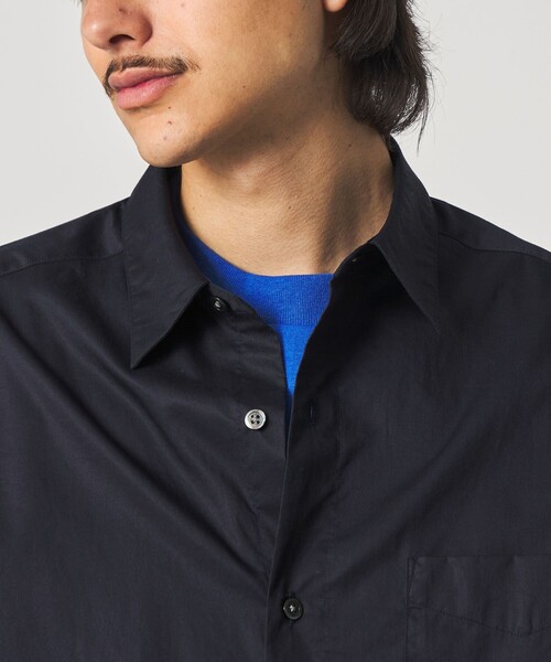 シャツ 「Steven Alan」 80 コンパクトヤーン ツイル レギュラーカラー シャツ NARROW メンズ | STEVEN ALAN | 09