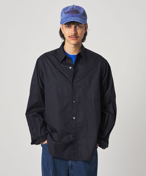 シャツ 「Steven Alan」 80 コンパクトヤーン ツイル レギュラーカラー シャツ NARROW メンズ | STEVEN ALAN | 10