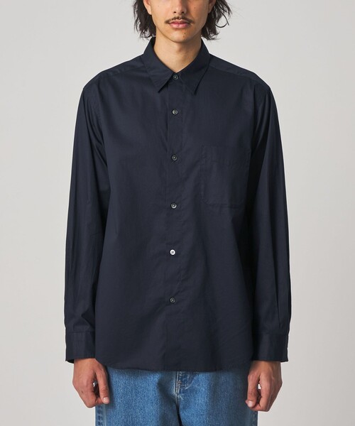 シャツ 「Steven Alan」 80 コンパクトヤーン ツイル レギュラーカラー シャツ NARROW メンズ | STEVEN ALAN | 14