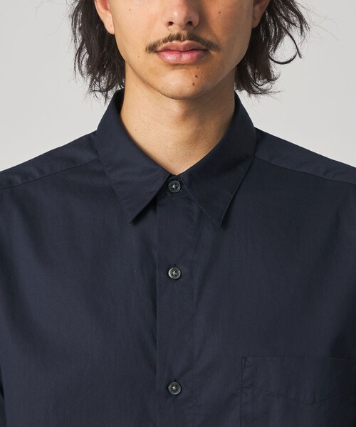 シャツ 「Steven Alan」 80 コンパクトヤーン ツイル レギュラーカラー シャツ NARROW メンズ | STEVEN ALAN | 17