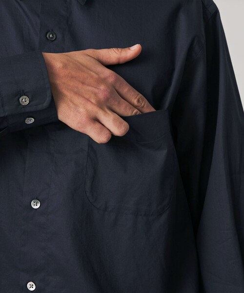 シャツ 「Steven Alan」 80 コンパクトヤーン ツイル レギュラーカラー シャツ NARROW メンズ | STEVEN ALAN | 20