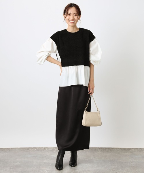 「BARNYARDSTORM」 長袖ブラウス FREE ホワイト レディース_画像2