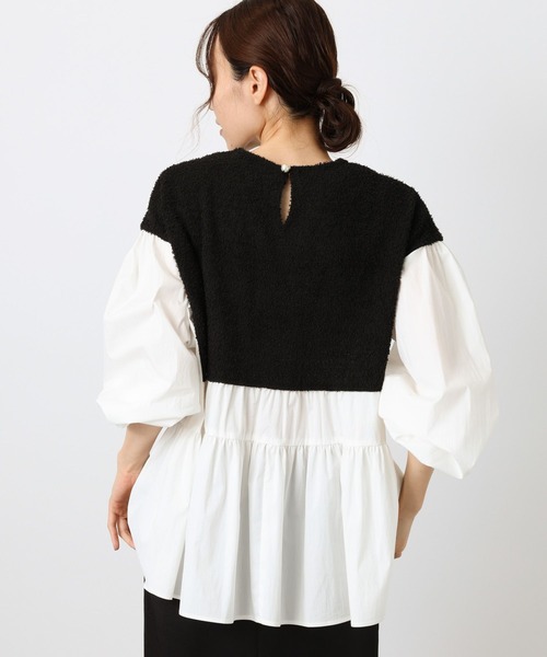 「BARNYARDSTORM」 長袖ブラウス FREE ホワイト レディース_画像4