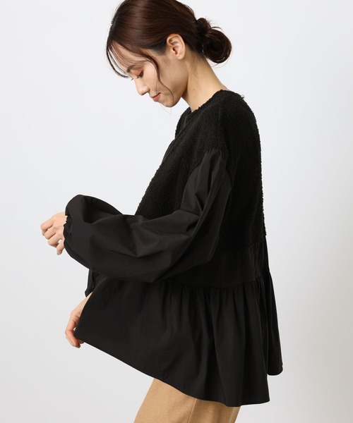 「BARNYARDSTORM」 長袖ブラウス FREE ホワイト レディース_画像7