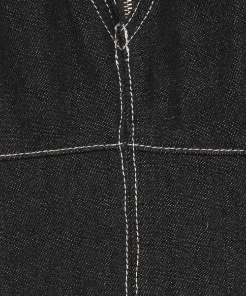 「mysty woman」 サロペットスカート FREE ブルー系その他 レディース_画像2