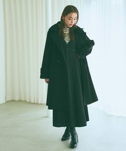 「mysty woman」 サロペットスカート FREE ブルー系その他 レディース_画像4