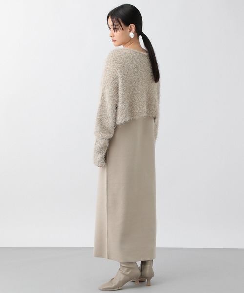 「A part by」 コンビワンピース FREE ライトベージュ レディース_画像7