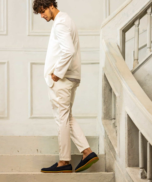 「1PIU1UGUALE3 RELAX 」 スラックス L ブラック メンズ_画像4